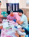 श्री कृष्ण प्रणामी महिला आश्रम में लगा निःशुल्क चिकित्सा शिविर