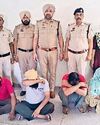 लाखों की हेरोइन सहित चार काबू लाखों की हेरोइन सहित चार काबू