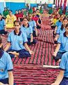 डीएवी पीपीएस फतेहाबाद की एनसीसी इकाई ने योग सत्र का किया आयोजन11