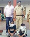 चोरी के आरोप में दो गिरफ्तार12