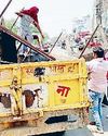 मुख्य बाजार में हटाया अतिक्रमण4