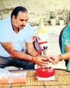 अनोखी पहल, गाय का मनाया जन्म दिन8