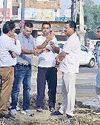 मंत्री ने नेशनल हाइवे का किया दौरा3
