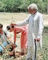 विद्यार्थियों ने पौधों में दिया पानी4