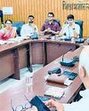 सीएम के आगमन की तैयारियों पर मंथन9