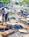 मानसून दस्तक देने को तैयार, नालों की सफाई का कार्य सुस्त, नप की खानापूर्ति से क्या फिर होगा जलभरा ?1
