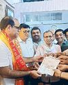 श्याम मंदिर कमेटी ने विधायक को सौंपा ज्ञापन0