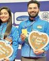 आर्या-अर्जुन ने निशानेबाजी वर्ल्ड कप में जीता स्वर्ण पदक18