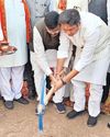 जबेरा में 100 लाख रुपए से खेल मैदान का किया गया भूमिपूजन15