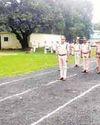 पुलिस लाइन मण्डला में हुआ साप्ताहिक परेड3