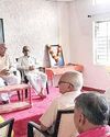 जनजाति कल्याण केंद्र महाकौशल बरगांव में ली गौशाला समिति की बैठक10