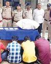 पुलिस के हत्थे चढ़े 4 अन्तर्राज्यीय गांजा तस्कर, 21 किलो 65 ग्राम अवैध गाँजा जप्त16