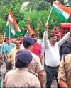 सीबीआई जांच की मांग, जलाया पुतला1