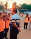 उत्कृष्ट विद्यालय में खिलाड़ियों को अच्छे आचरण के दिए टिप्स2