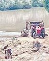 बरघाट क्षेत्र में हो रहा अवैध रेत का उत्खनन, जिम्मेदार मौन22