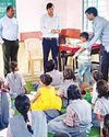 शासकीय एकीकृत माध्यमिक शाला पटनिया पहुंचे अमरवाड़ा सीईओ10