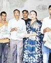 हट्टा में पांच किसानों को किया गया रागी मिनीकिट का वितरण15