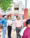 सैनिक कल्याण कार्यालय और आईटीआई कॉलेज के सामने से हटाई अवैध दुकानें2