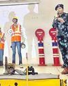 प्रशिक्षण में विभिन्न प्रकार की आपदाओं से बचने दी जानकारी प्रशिक्षण में विभिन्न प्रकार की आपदाओं से बचने दी जानकारी9
