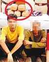चार आरोपियों से रेलवे स्टेशन में मिला गांजा0