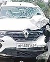सड़क हादसे में बाइक सवार की मौत1