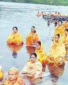 गायत्री परिवार का नौ दिवसीय जल साधना शिविर संपन्न1