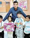 200 बच्चों को वितरित किए पौधे14