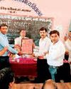 प्रभारी प्राचार्य एवं लेखापाल को सेवानिवृति पर दी विदाई2