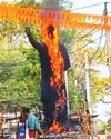 Statue of Biju Patnaik set on fire, CM Majhi asks police to take stern action Statue of Biju Patnaik set on fire, CM Majhi asks police to take stern action