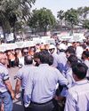 Massive protest in Jharsuguda against SC ruling on JSW Steel's acquisition of BPSL plant Massive protest in Jharsuguda against SC ruling on JSW Steel's acquisition of BPSL plant