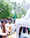 CM Majhi announces ₹50 cr package for Santhali language, Pandit Raghunath Murmu memorial