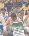 Untainted teachers plans to more strong protest i in WBSSC job case