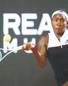 Gauff triumphs over Zheng to reach Rome final Gauff triumphs over Zheng to reach Rome final