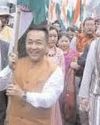 CM leads Tiranga march on statehood day, tricolour waves high in Gangtok CM leads Tiranga march on statehood day, tricolour waves high in Gangtok