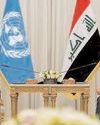 Iraqi President, UN chief discuss regional peace, upcoming Arab League Summit Iraqi President, UN chief discuss regional peace, upcoming Arab League Summit