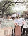DPS fee row: More parents join protest against fee hike, students’ expulsion DPS fee row: More parents join protest against fee hike, students’ expulsion