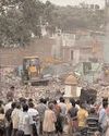 'Bulldozers instead of houses': AAP criticises BJP after mass eviction in Madrasi Camp70