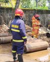 Fire service personnel contain ammonia gas leak in Paradip ice factory13