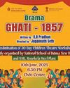 'Ghati-1857' – A theatrical production by NSD-trained Rourkela children to be staged at Civic Centre tomorrow20