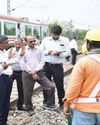 ECOR GM inspects Sonepur-Purunakatak Railway Section of Khurda Road-Balangir Rail Line Project22