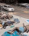 Hundreds left homeless in Delhi's searing heatwave as authorities raze Govindpuri slum55