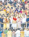 CM Majhi among lakhs witness Lord Jaggannath's bathing rituals12