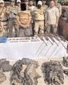 328 arms, 9,300 rounds of ammo recovered by joint forces' team29