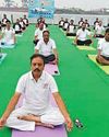 Paradip Port Authority observes International Day of Yoga with unique session aboard Coast Guard vessel24