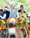 Modi joins Tiranga Yatra, holds roadshow in Bhubaneswar15