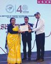 Usha honours Shubhangi Ghosh with 'Best Garment Construction Award' at NIFT Graduation Show53