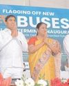 Delhi CM flags off 105 new DEVI e-buses, inaugurates Narela depot69