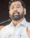 Raj spoke for Marathi, Uddhav for power, alleges Eknath Shinde64