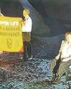 Two arrested for Sigourney theatre demo28