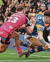 RHINOS' BRAD: WE LET THEM OFF THE HOOK... WIGAN WOULD NOT DO THAT! CUDED LEAGUE TABLE